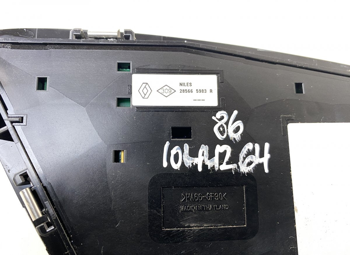285669861R 285665983R Seat adjusting switch set RENAULT ESPACE V (JR) (2015-2023)