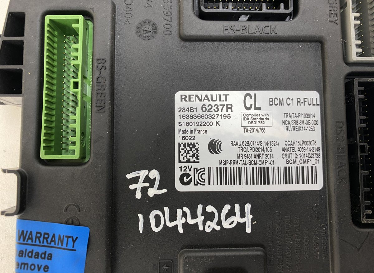 284B16237R Body control module (BCM) RENAULT ESPACE V (JR) (2015-2023)