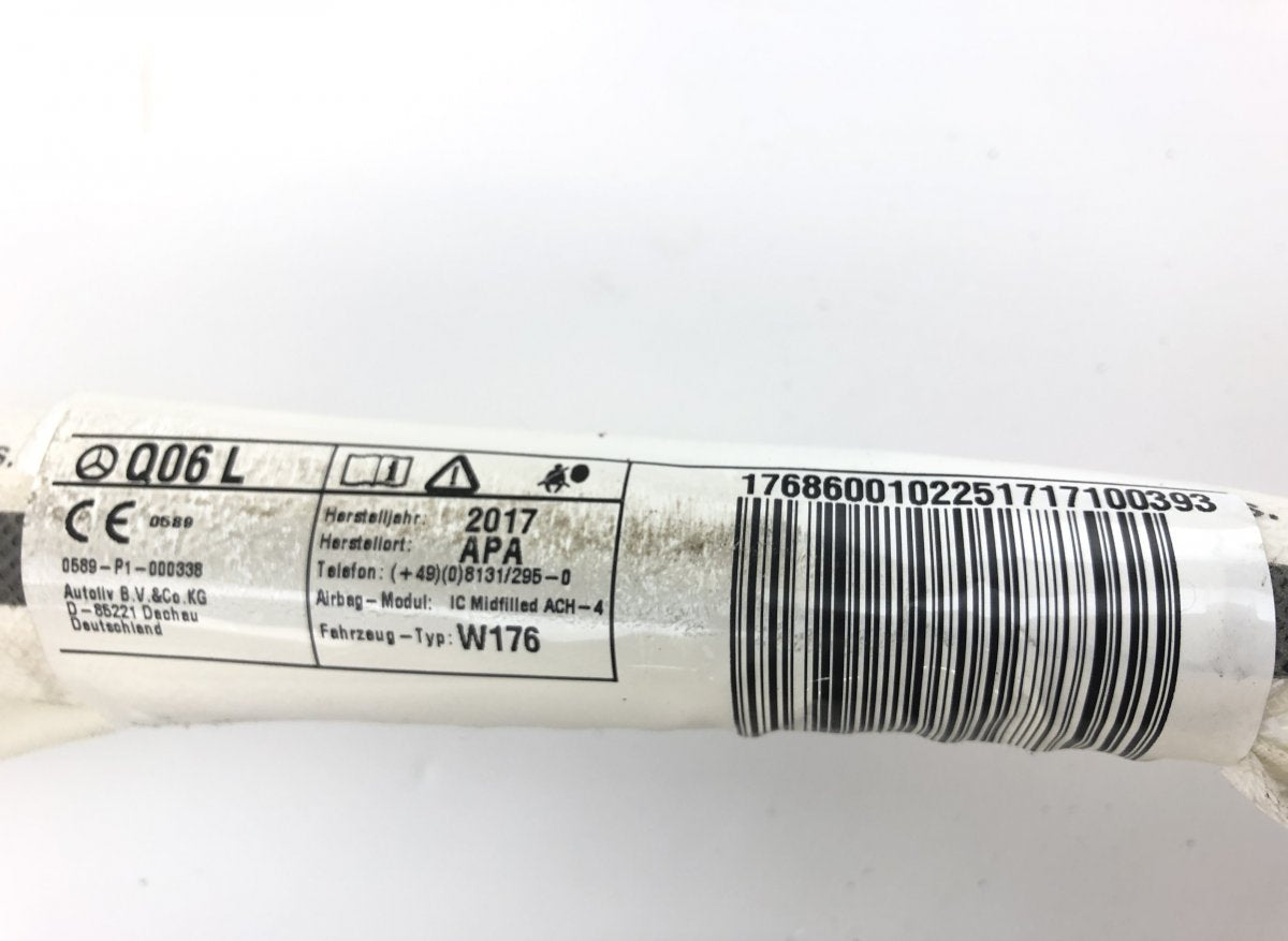A1768600102 A1768600202 Set of head/curtain airbags MERCEDES-BENZ A-CLASS (W176) (2012-2018)