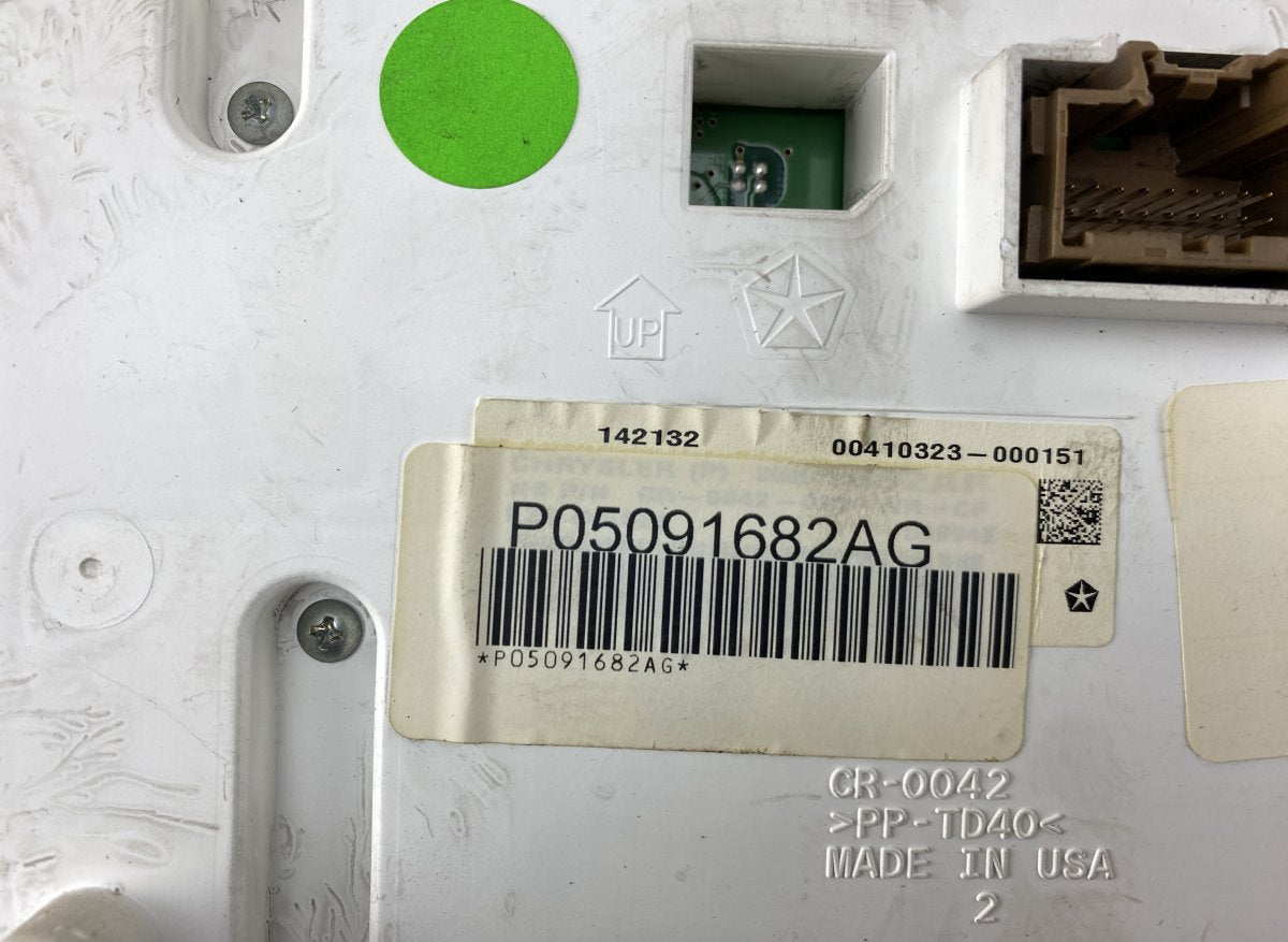 05091682AI Instrument Cluster JEEP GRAND CHEROKEE IV (WK, WK2) (2010-2021)