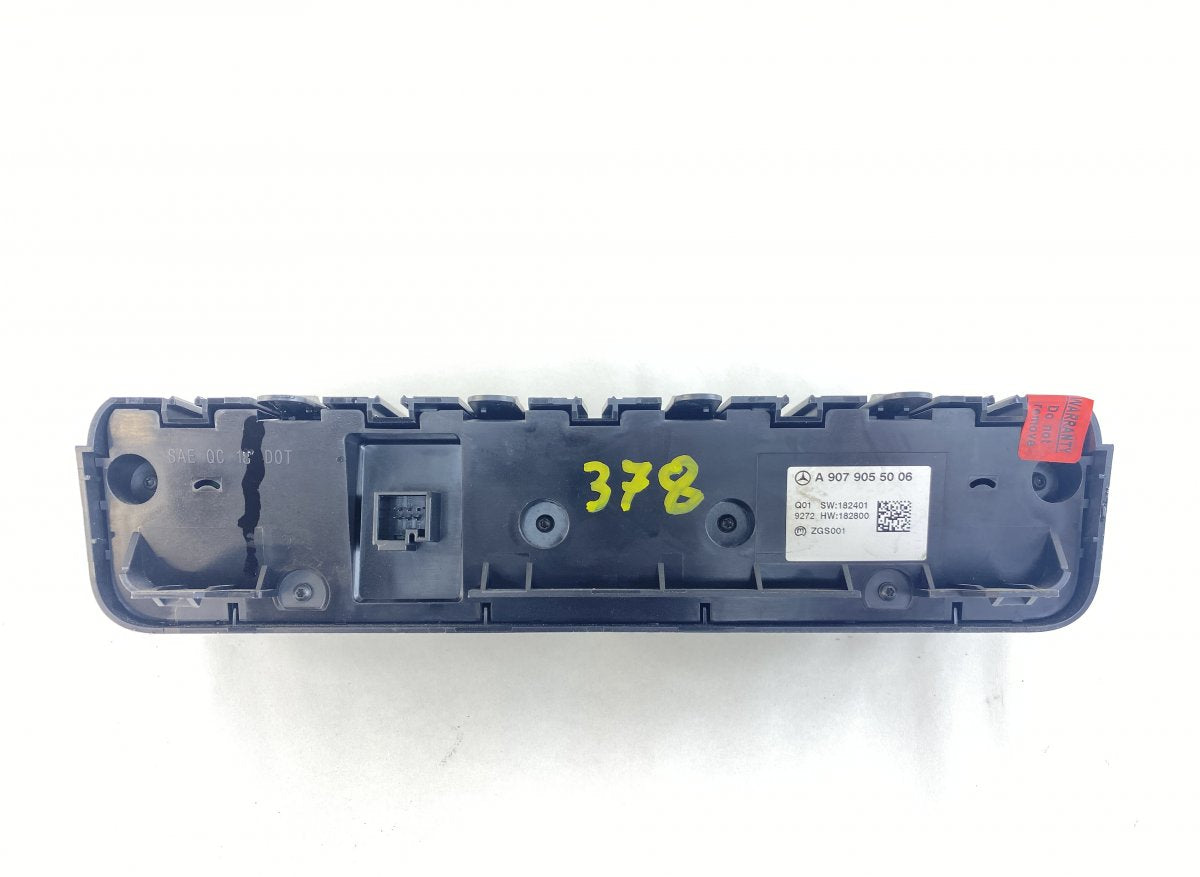 A9079055006 Heater control panel MERCEDES-BENZ SPRINTER (907, 910) (2018-)
