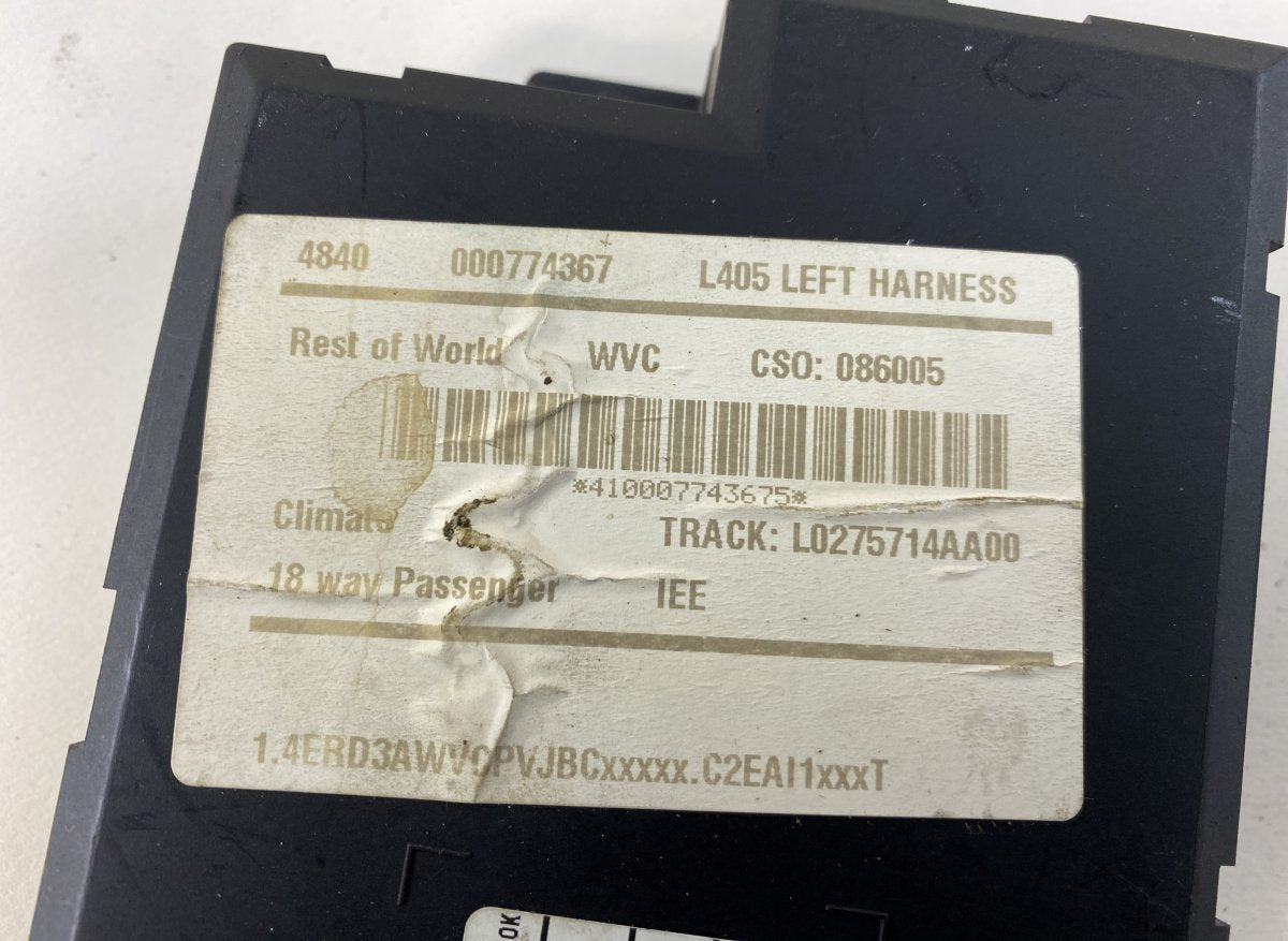 LR041951 Seats control unit LAND ROVER RANGE ROVER IV (LG/L405) (2012-2021)