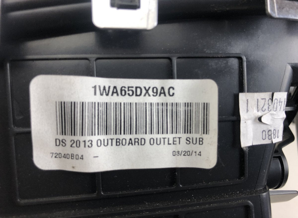 5MK67DX9AA Air Vent Center Front DODGE RAM IV (DJ, DS) (2008-)