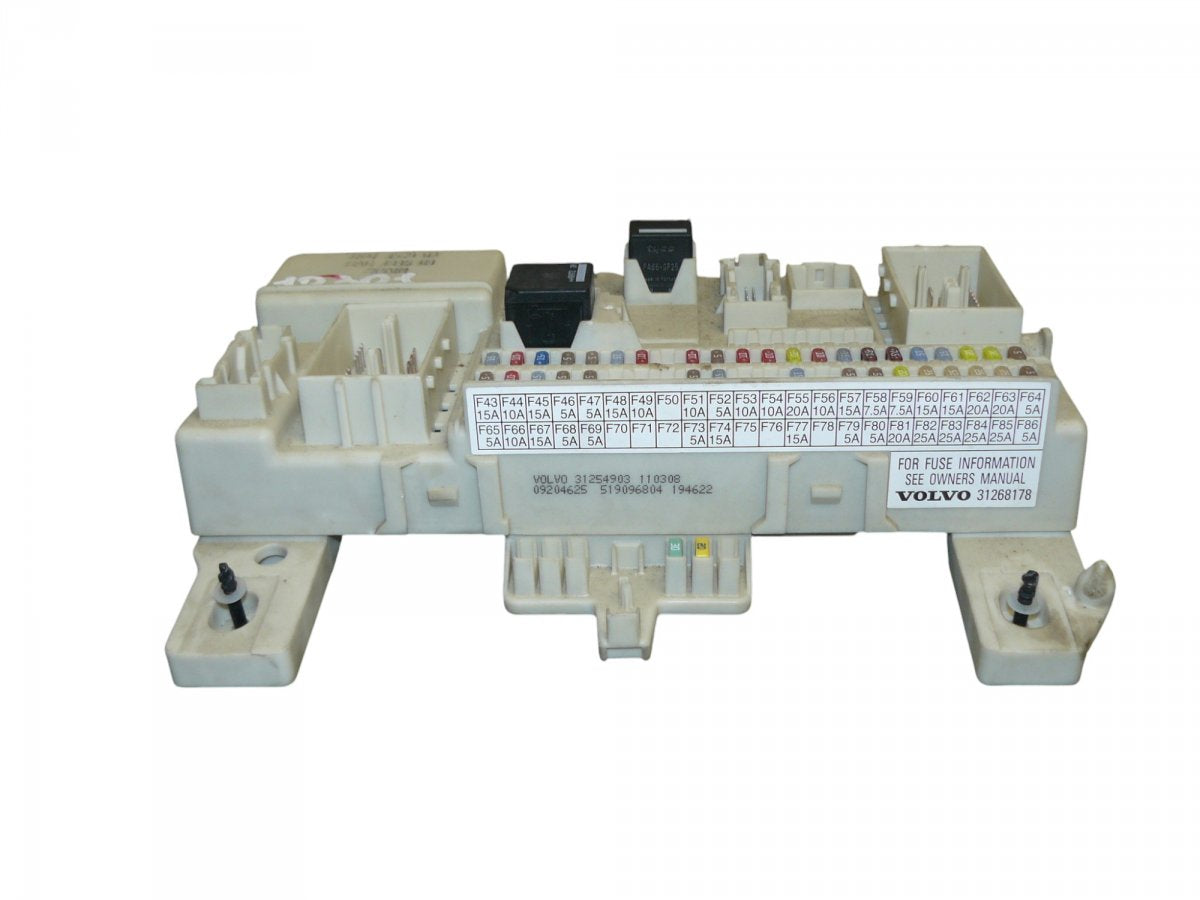 Fuse box VOLVO S40 / V50 / C30 / C70 (MS, MW) (2004-2012)