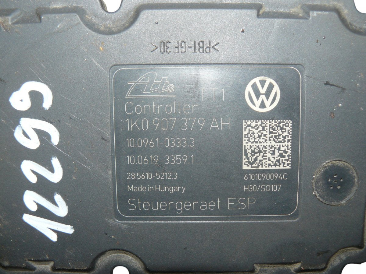 1K0907379AH ABS hydraulic unit / pump SKODA OCTAVIA II (1Z) (2004-2013)