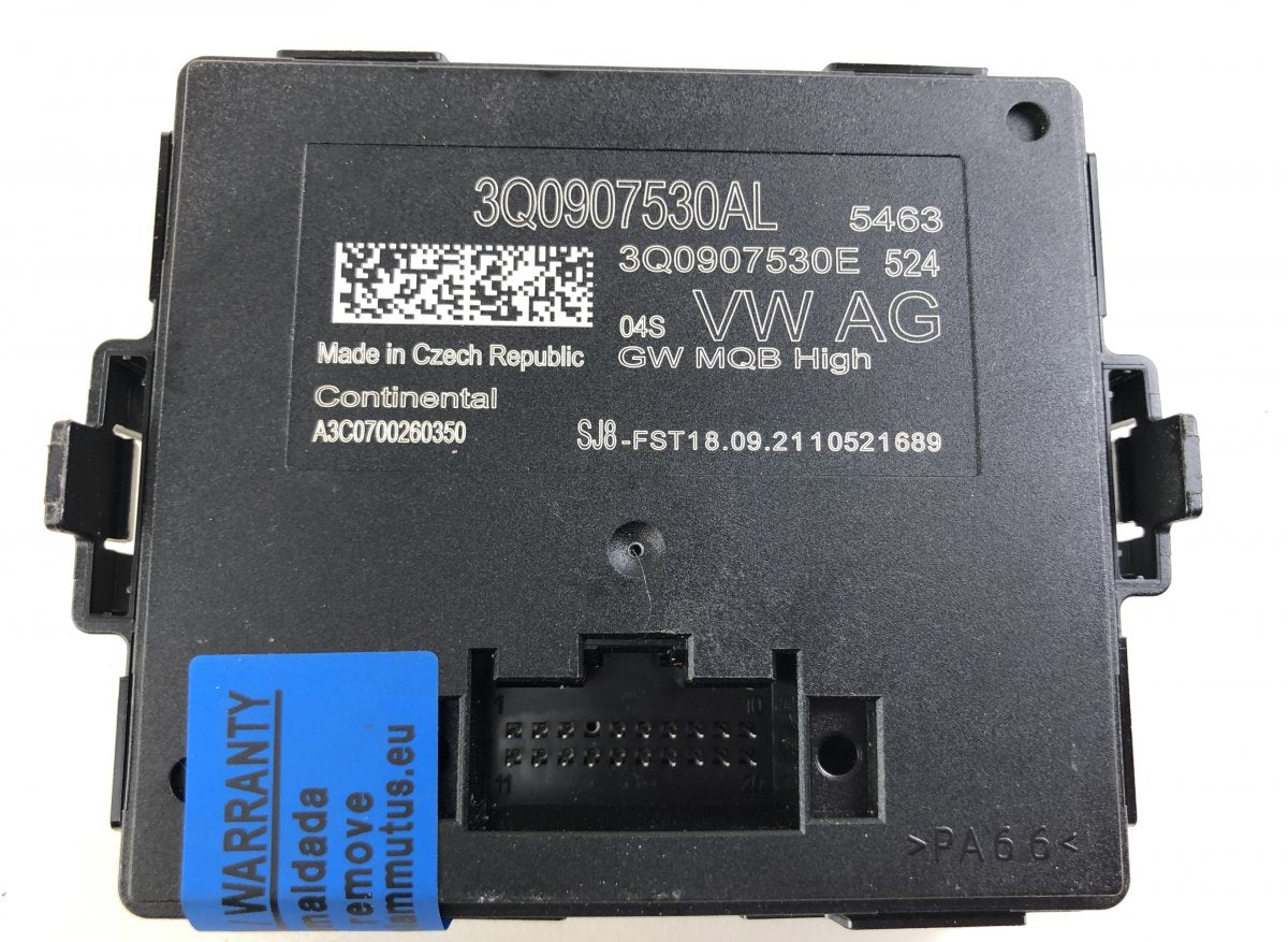 A3C0700260350 Central gateway module VW CRAFTER II (SY) (2016-)
