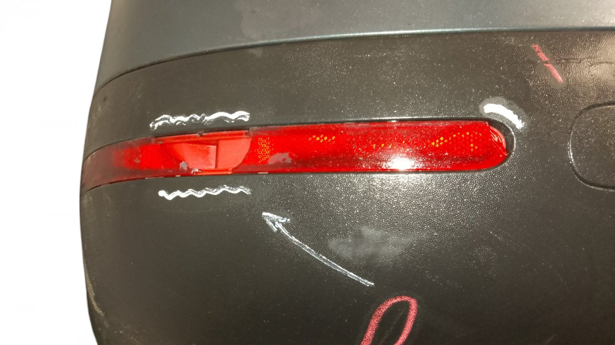 Rear bumper VW TOUAREG I (7L) (2002-2010)