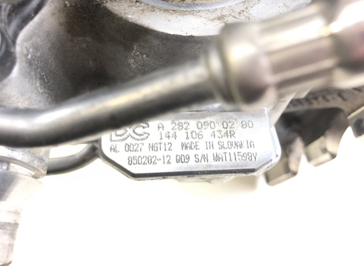 144106434R Turbocharger RENAULT KADJAR (HA, HL) (2015-2022)