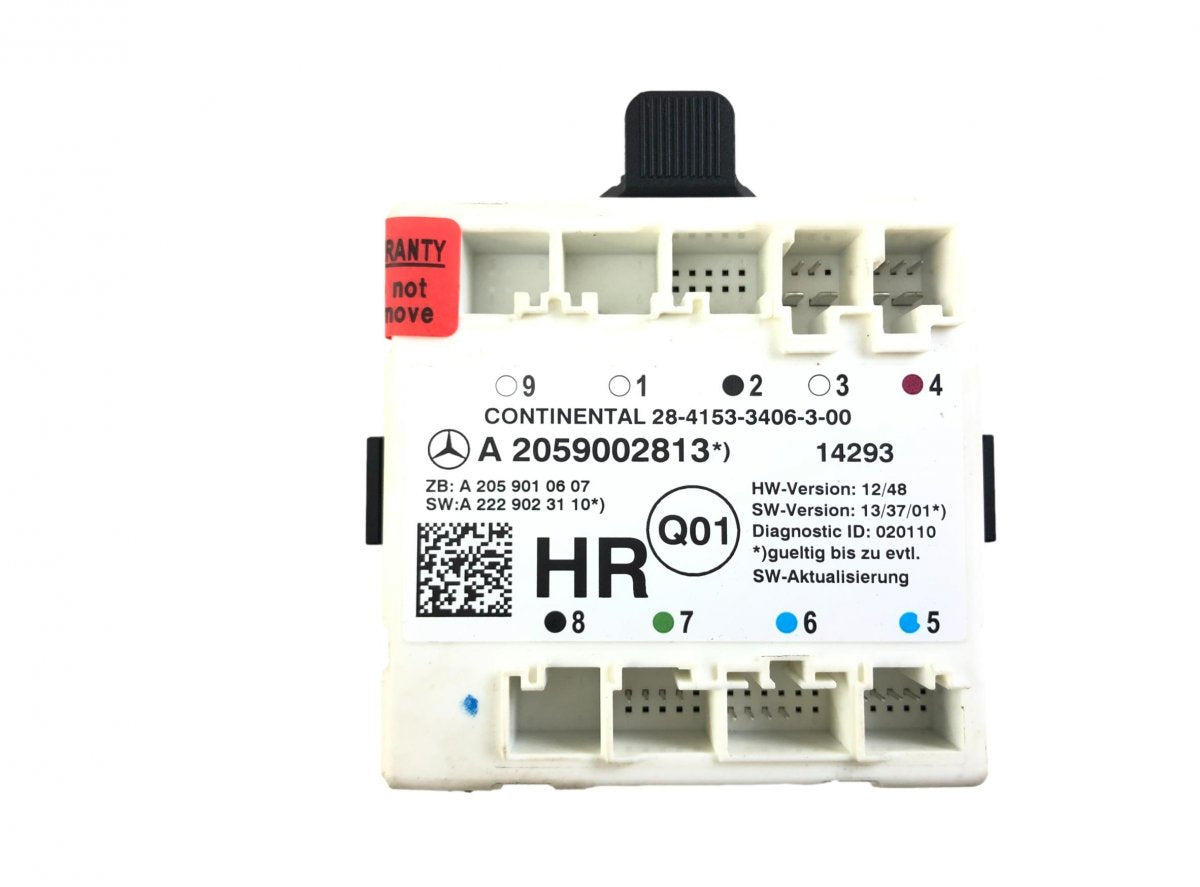 A2059001211 Door control unit front left MERCEDES-BENZ C-CLASS (W205) (2013-2021)