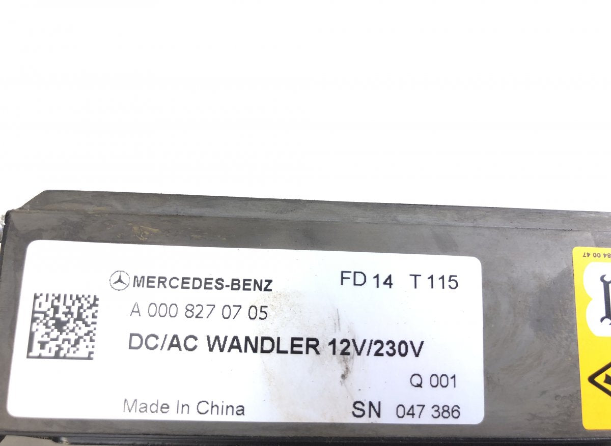 A0008270705 Control units, other MERCEDES-BENZ C-CLASS (W205) (2013-2021)