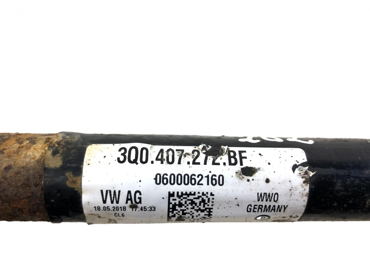 3Q0407272BF Drive Shaft Front Right VW TIGUAN II (AD, BW) (2016-2024)