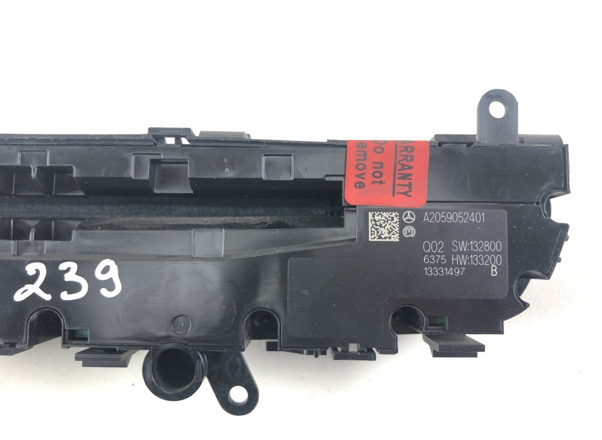 A2059052401 Combined switch set in dashboard MERCEDES-BENZ C-CLASS (W205) (2013-2021)