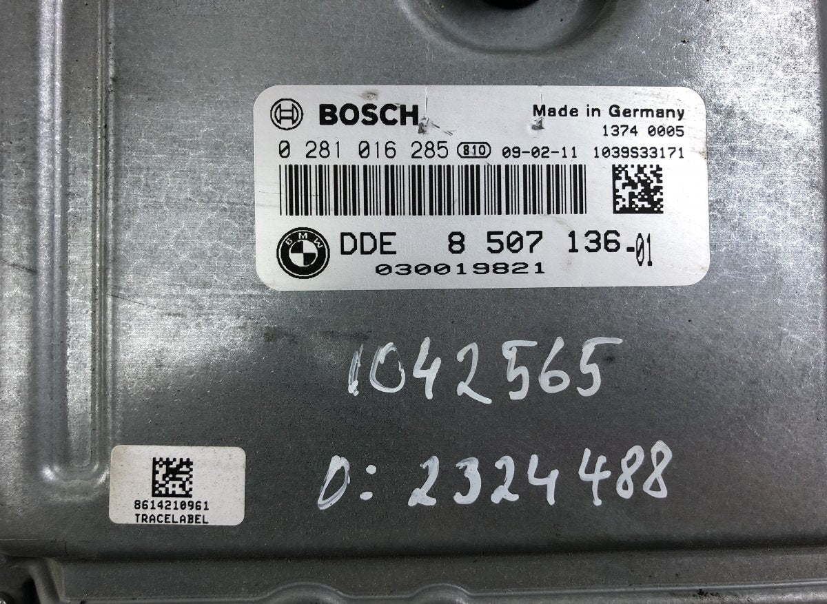 0281014726 0281016119 0281016285 0281016838 Engine Control Unit / module (ECU) BMW 3 (E90, E91, E92, E93) (2005-2011)