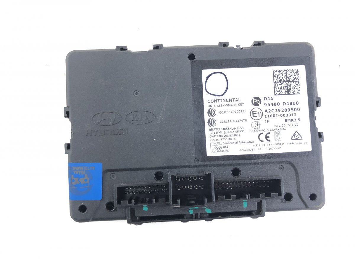 95480D4800 KEYLESS GO control unit KIA OPTIMA IV (JF) (2015-2020)
