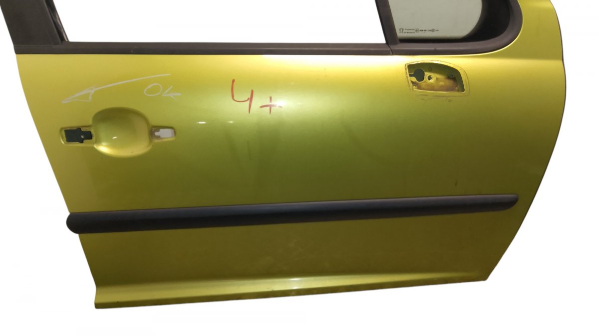 9004Y6 Door Front Right PEUGEOT 207 (2006-2014)