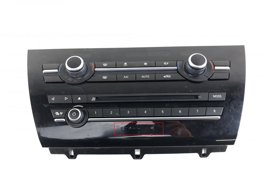 9388807 Heater control panel BMW X5 (F15, F85) (2012-2018)