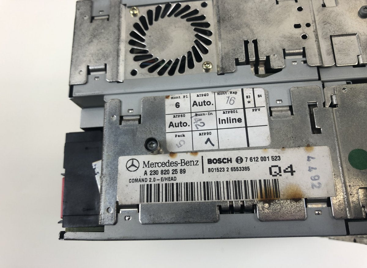 7612001523 8618001514 Radio MERCEDES-BENZ SL-CLASS (R230) (2001-2012)