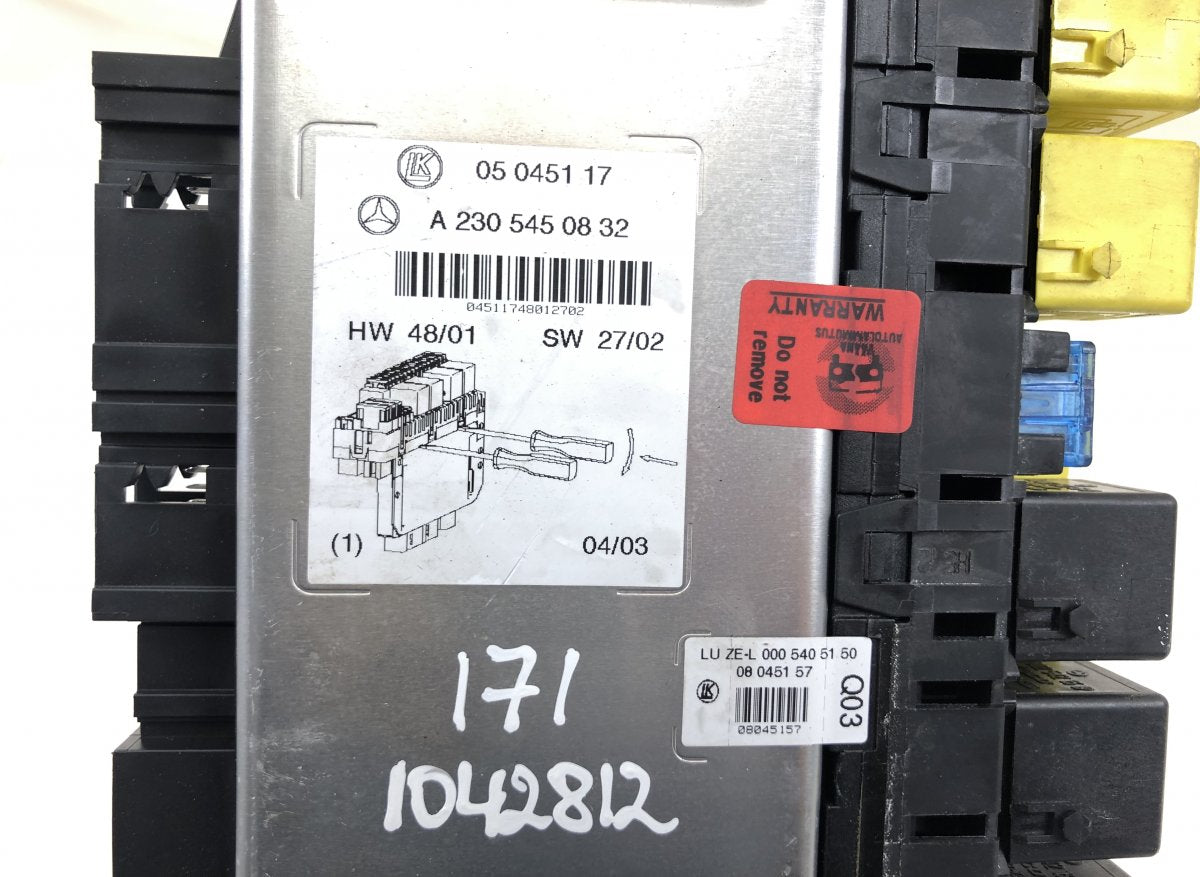05045117 Fuse box MERCEDES-BENZ SL-CLASS (R230) (2001-2012)