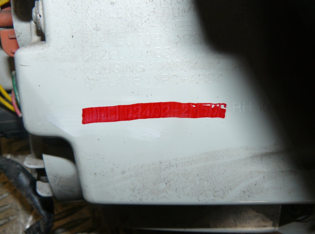 924022Y500 Tail light, right HYUNDAI TUCSON II / ix35 I (LM) (2009-2017)