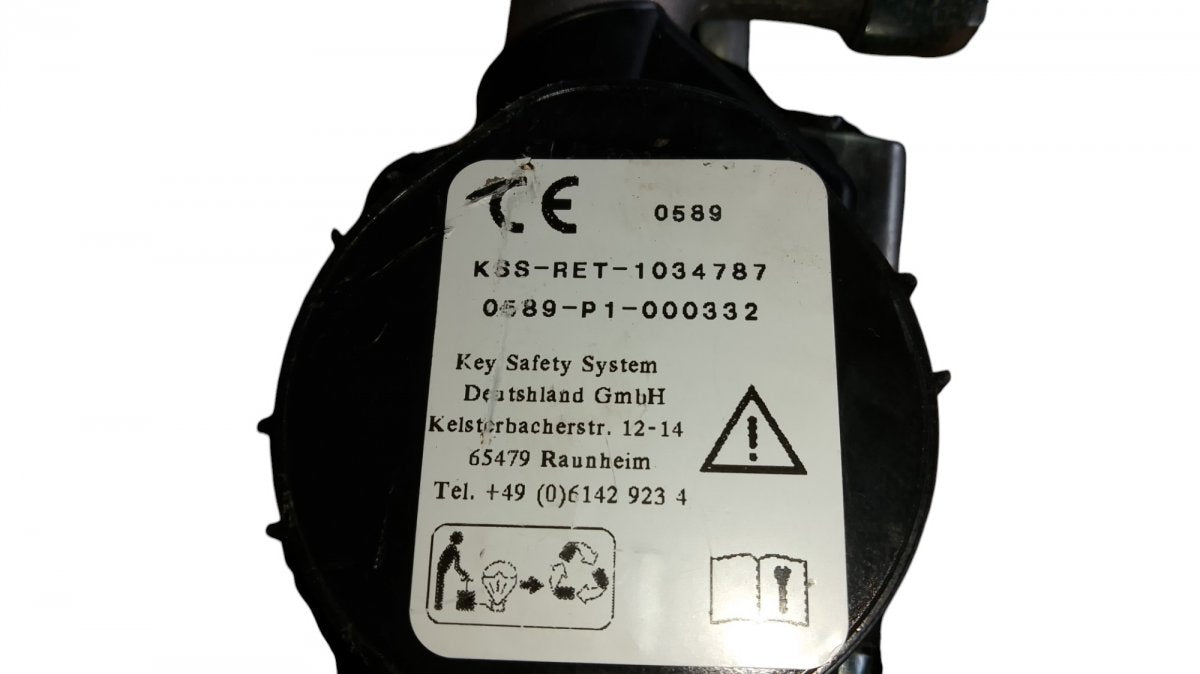 KSSRET1034787 Seat Belt Front Right FORD MONDEO Mk V (CD, CE, CF) (2014-2022)