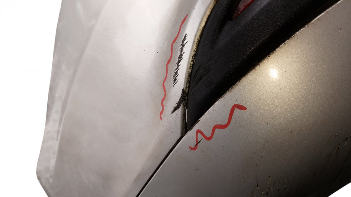 DS7317A984S Rear bumper FORD MONDEO Mk V (CD, CE, CF) (2014-2022)