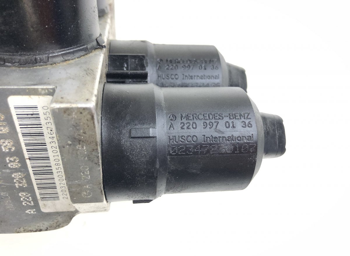 A2203200358 A2203201258 Air suspension / self-levelling suspension, other MERCEDES-BENZ SL-CLASS (R230) (2001-2012)