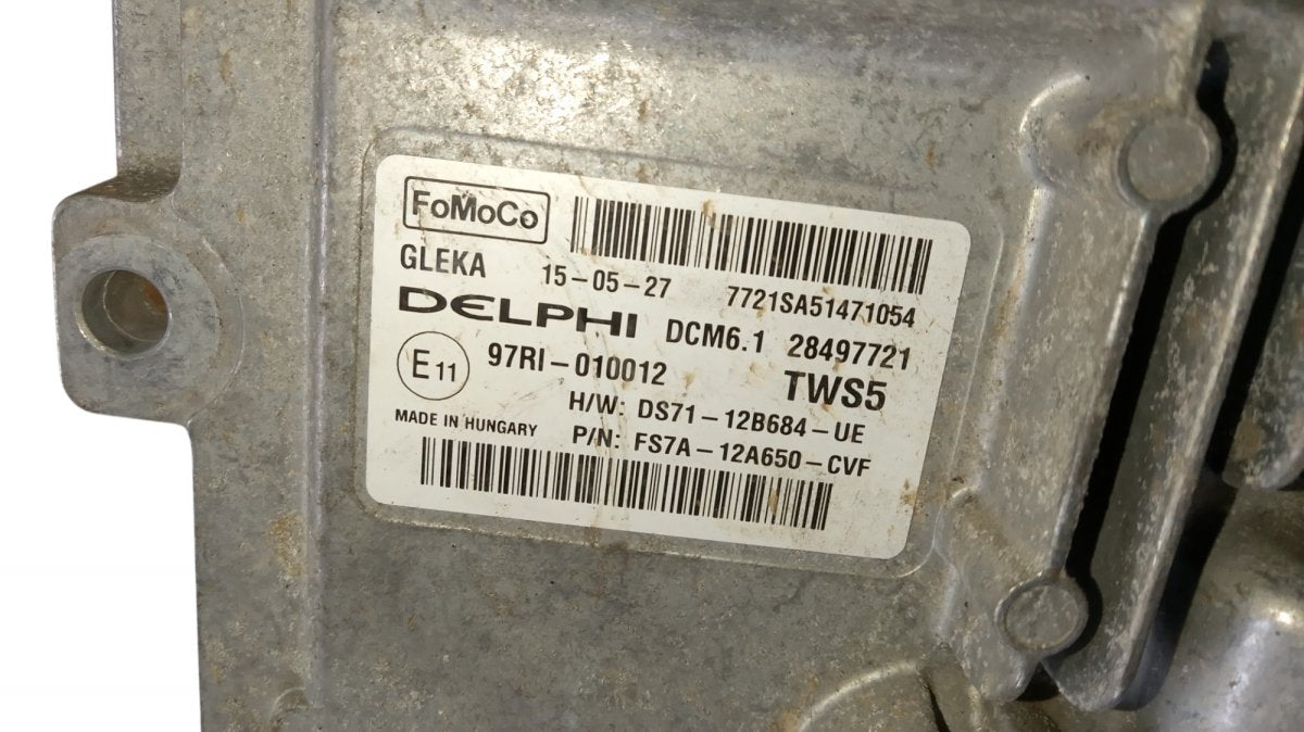28497721 97RI-010012 97RI010012 Engine Control Unit / module (ECU) FORD MONDEO Mk V (CD, CE, CF) (2014-2022)