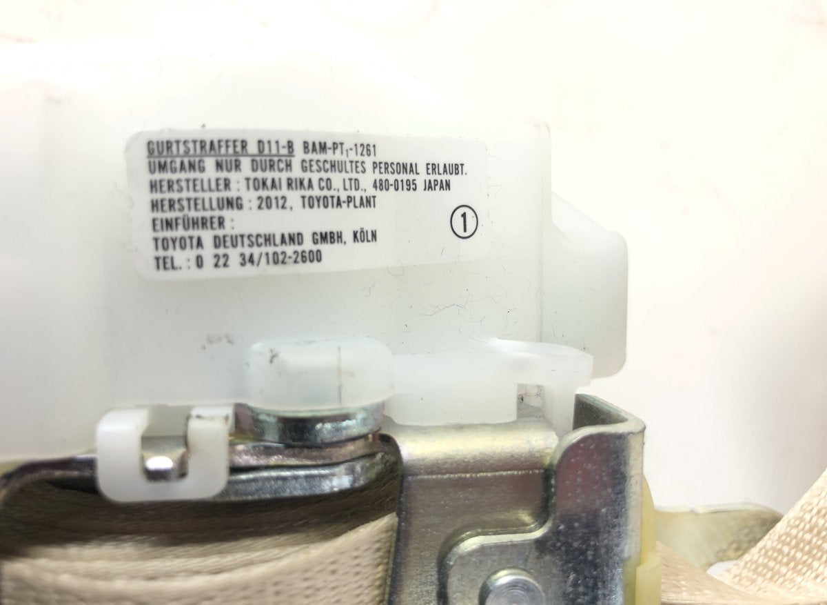 7321030F30A0 Seat Belt Front Right LEXUS GS IV (2011-2020)