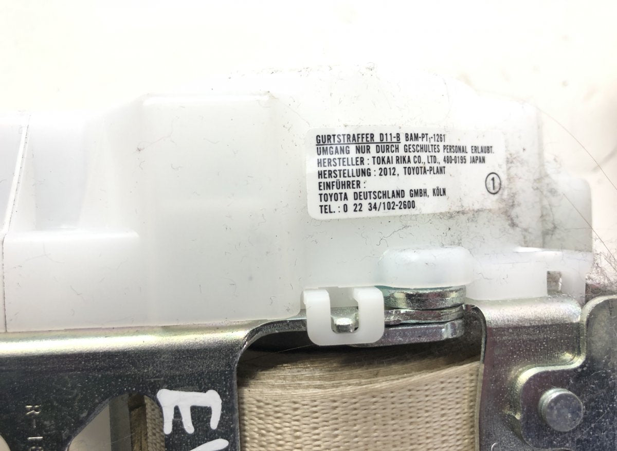 7322030A30A0 Seat Belt Front Left LEXUS GS IV (2011-2020)