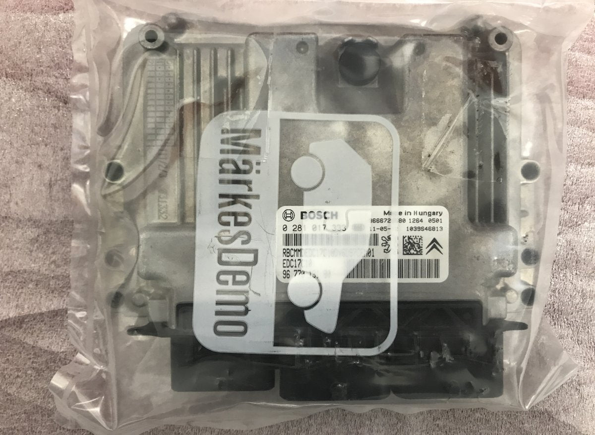0281017333 Engine Control Unit / module (ECU) CITROËN C3 Picasso (2009-2017)