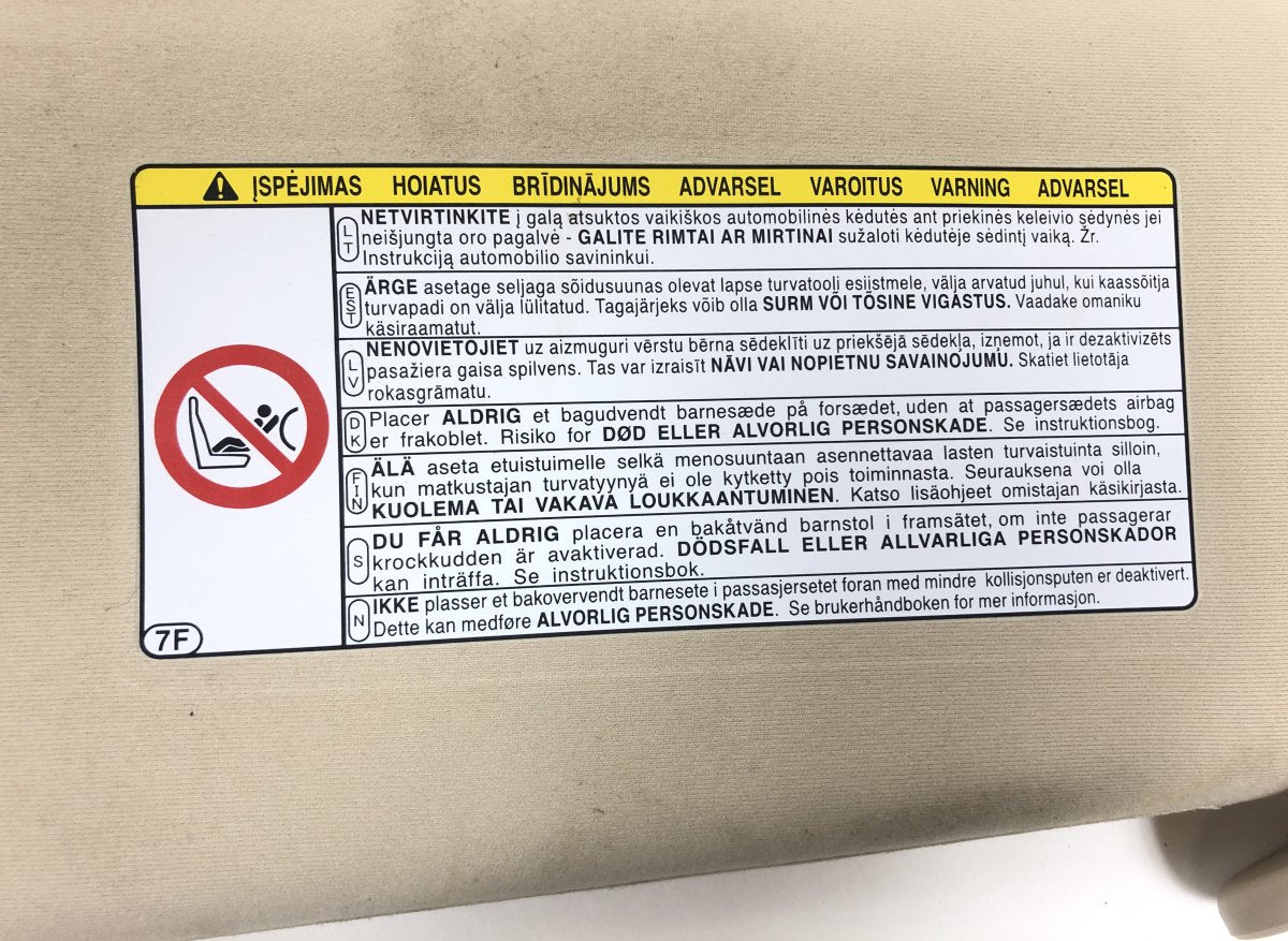 7432030B90 Sun Visor Left LEXUS GS IV (2011-2020)