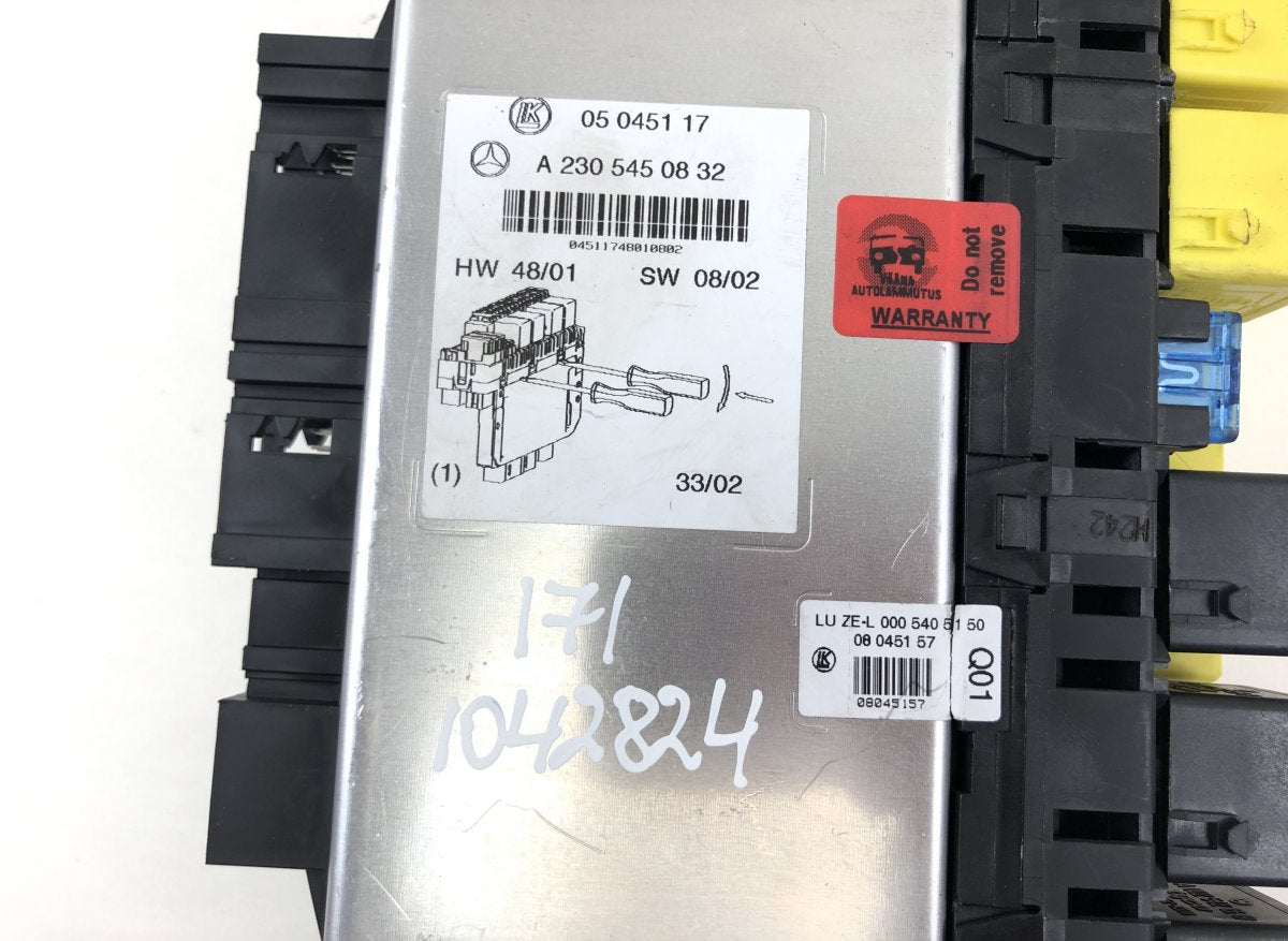 05045117 Fuse box MERCEDES-BENZ SL-CLASS (R230) (2001-2012)