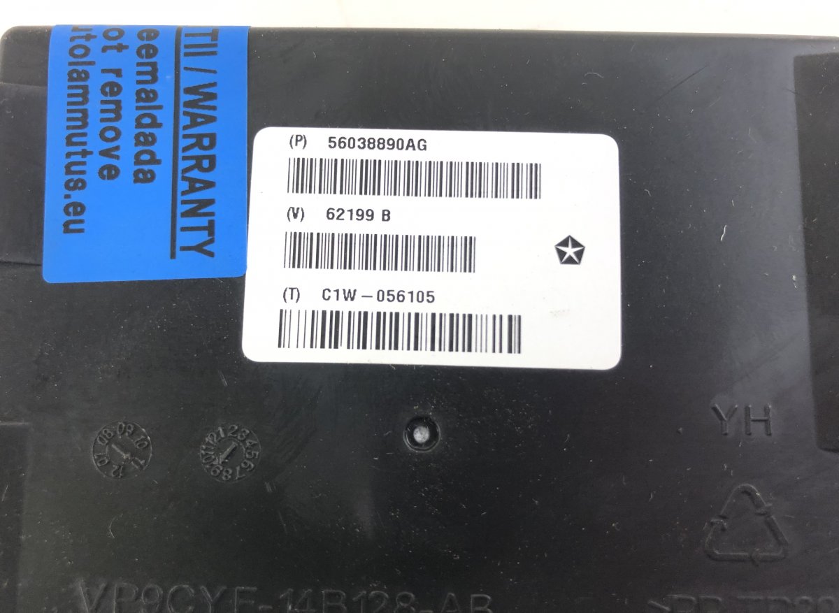 56038890AG BLIND SPOT radar sensor JEEP GRAND CHEROKEE IV (WK, WK2) (2010-2021)