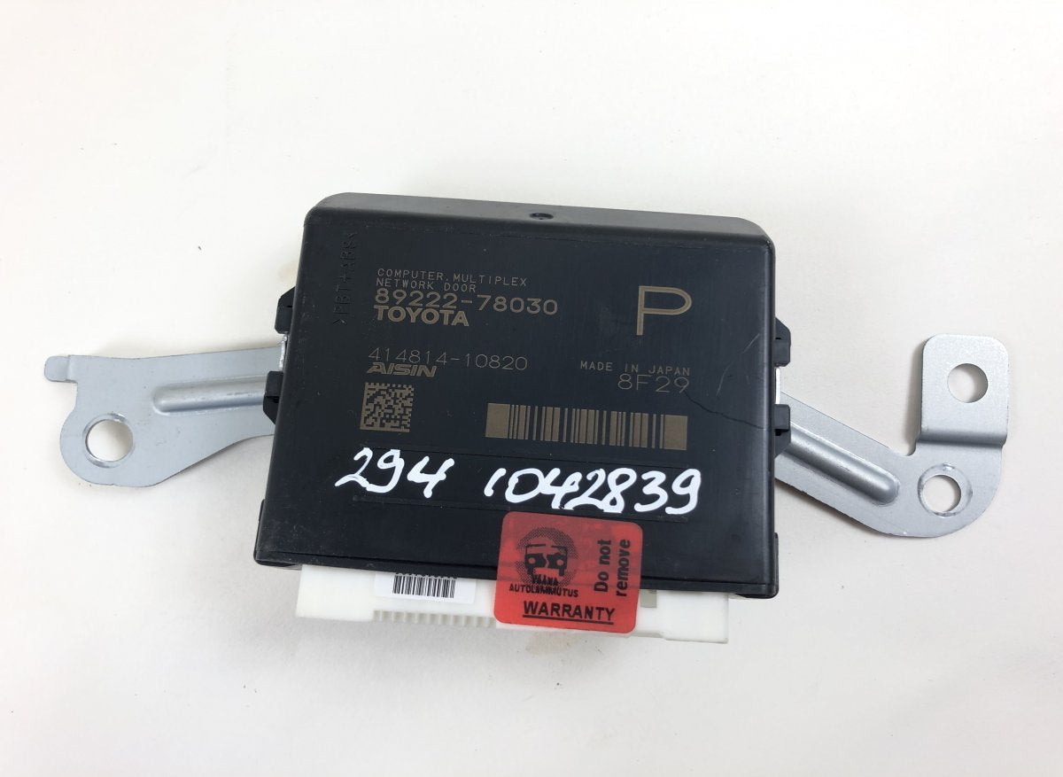 8922278030 Bootlid / tailgate control unit LEXUS NX I (AZ10) (2014-2021)