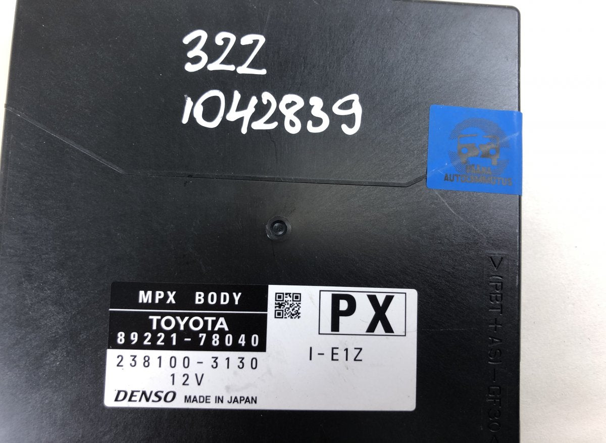 2381003130 238100-3130 Body control module (BCM) LEXUS NX I (AZ10) (2014-2021)