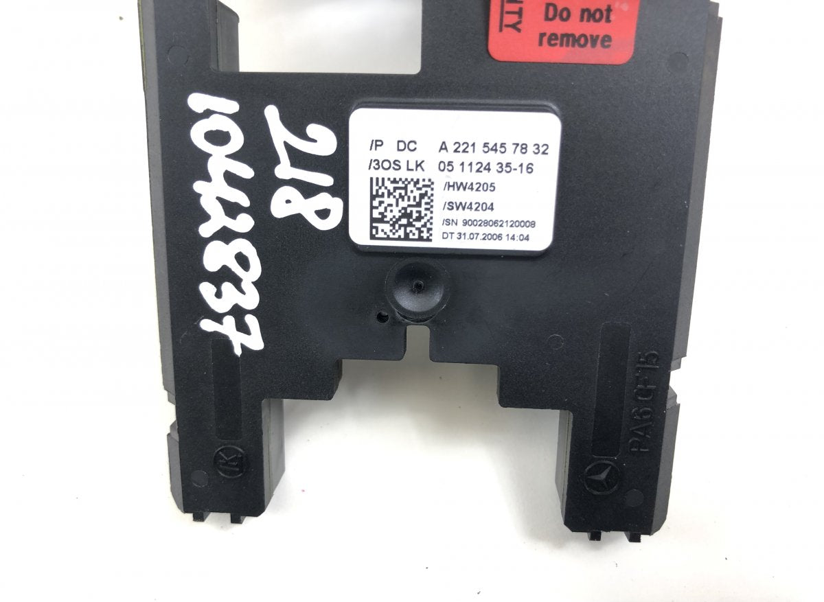 0511243516 0511243514 0511243518 05112435-16 05112435-14 05112435-18 Steering angle sensor MERCEDES-BENZ S-CLASS (W221) (2005-2013)