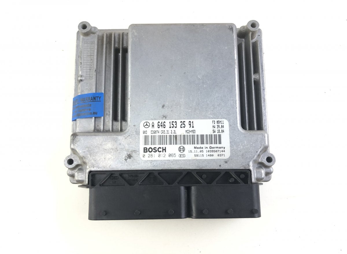 0281012831 Engine Control Unit / module (ECU) MERCEDES-BENZ VITO / VIANO (W639) (2003-2014)