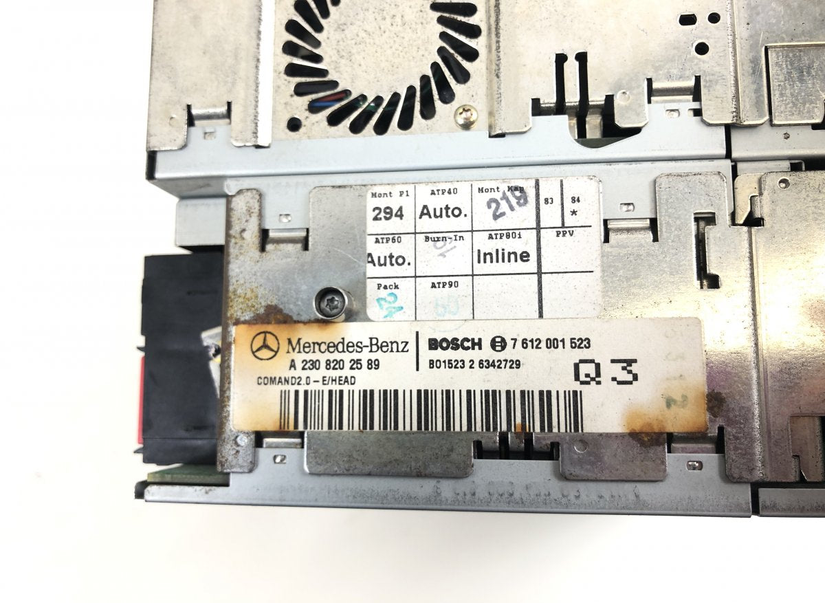 7612001523 8618001514 Radio MERCEDES-BENZ SL-CLASS (R230) (2001-2012)