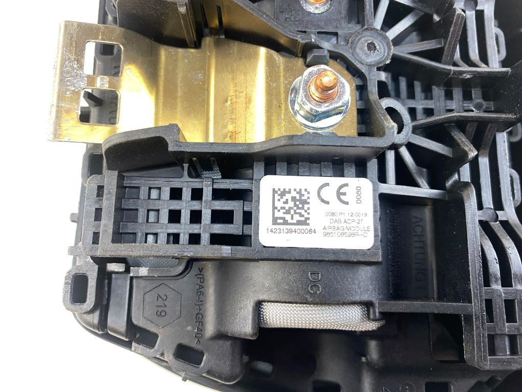 985706914R Steering Wheel Airbag RENAULT ZOE (BFM) (2012-2024)