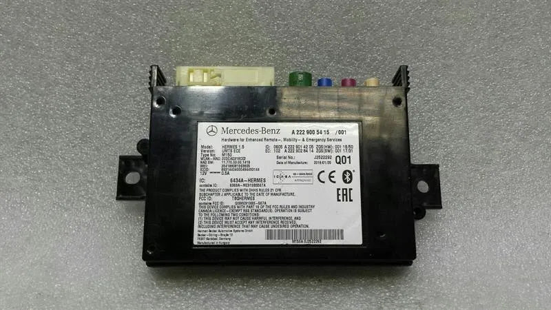 Mercedes E Class W238 Electronic Module A2229005415 Bluetooth Control Unit -
