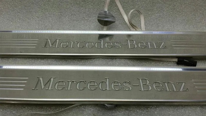 Mercedes E Class W238 Door Sill Illuminated Set of 2 A2056802806 Door Sill Trim-