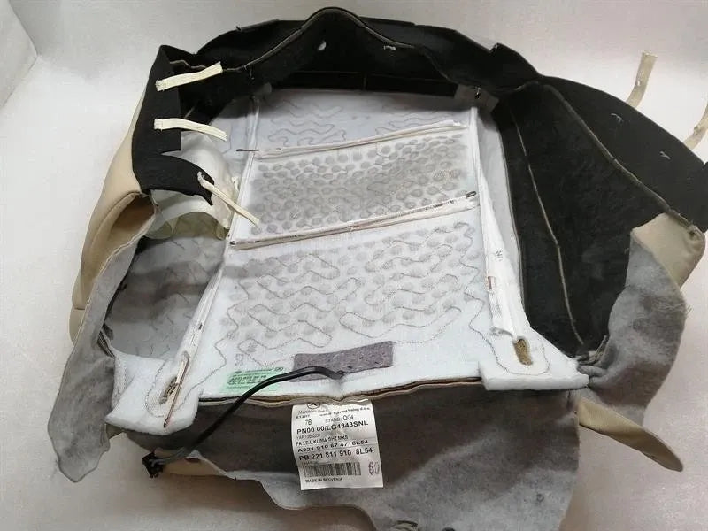 Mercedes S W221 Front Left Seat Backrest A2219106747 Backrest Front Seat-