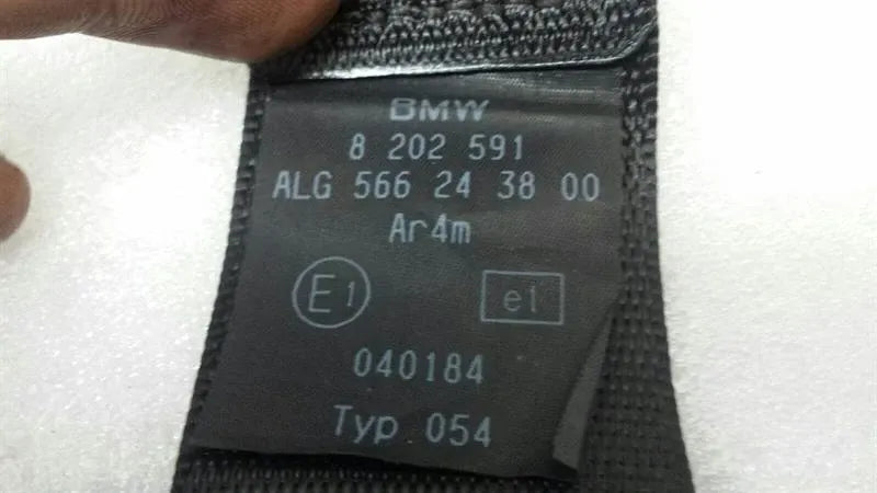 BMW 3 Series unknown rear seat belt 8202591 seat belt belt rear-