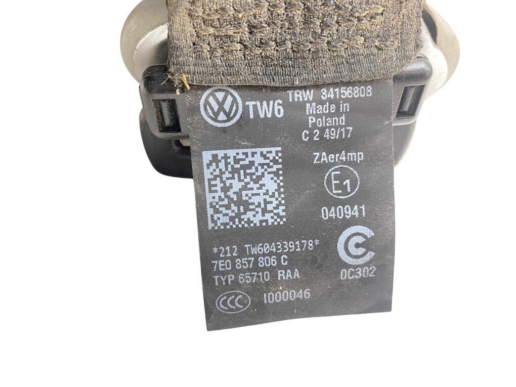 34156808 Seat Belt Front Right VW TRANSPORTER T6 / MULTIVAN (SG, SF) (2015-)