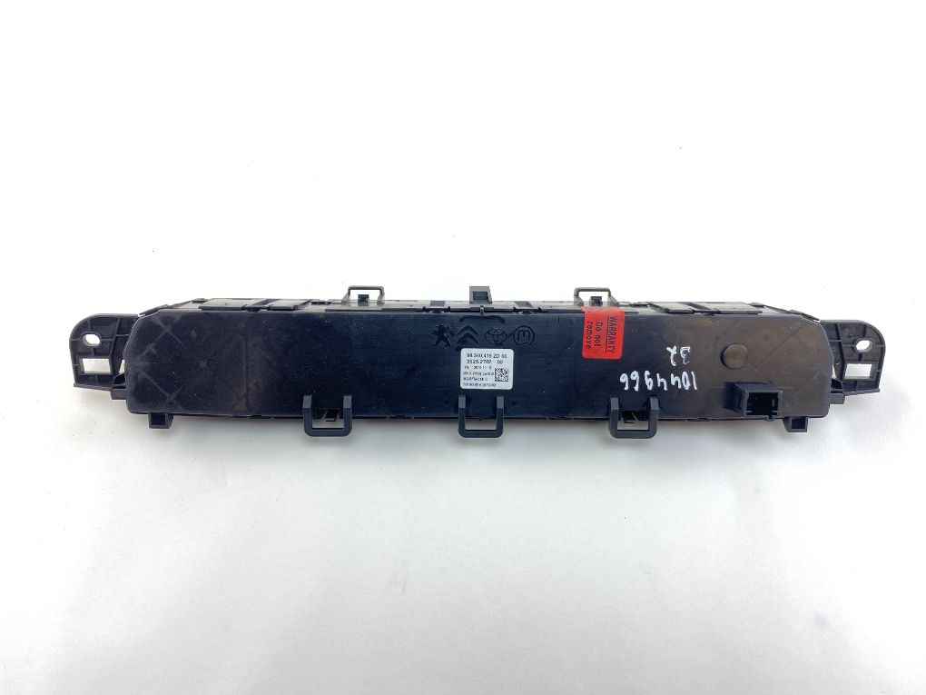 98340419ZD Heater control panel CITROËN BERLINGO (K9) (2018-)