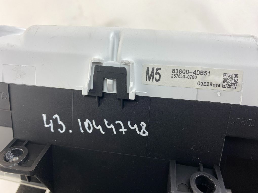 2576500700 257650-0700 Instrument Cluster LEXUS RX IV (AL20) (2015-2022)