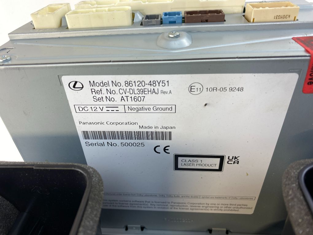 8612048Y51 Radio LEXUS RX IV (AL20) (2015-2022)