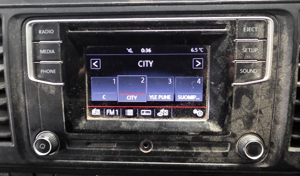 1K8035150H Radio VW TRANSPORTER T6 / MULTIVAN (SG, SF) (2015-)