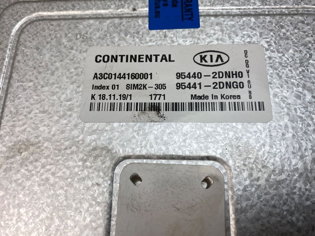 A3C0144160001 Gearbox Control Unit KIA CEED III (CD) (2018-)