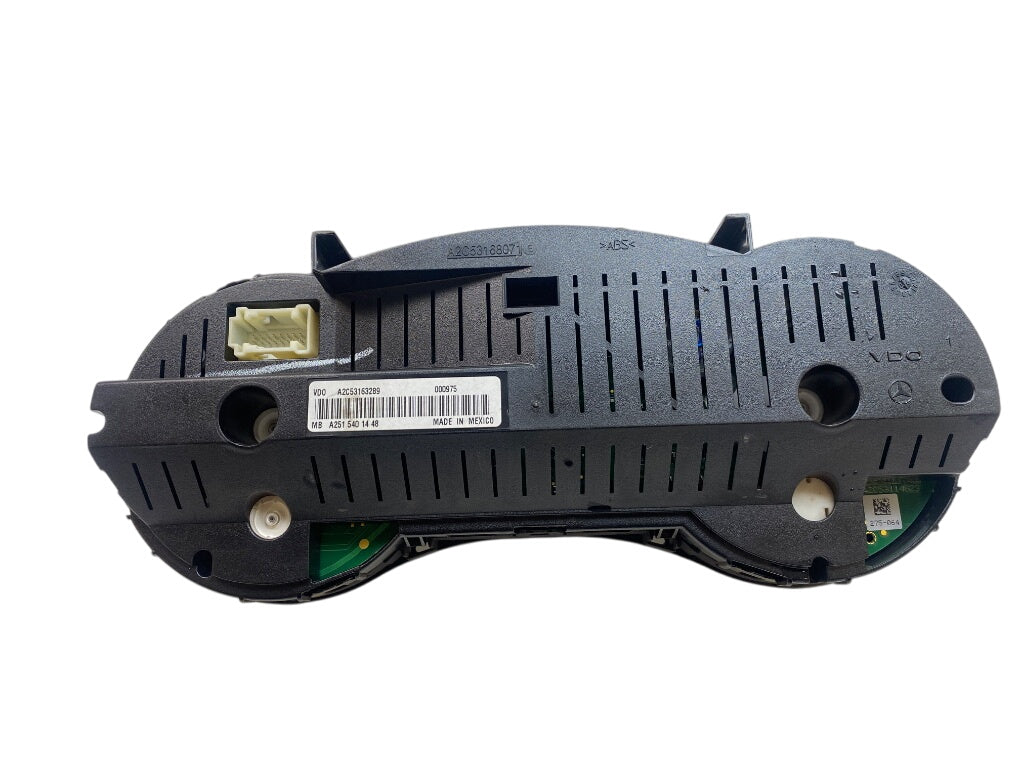 A2C53163289 Instrument Cluster MERCEDES-BENZ ML-CLASS (W164) (2005-2011)